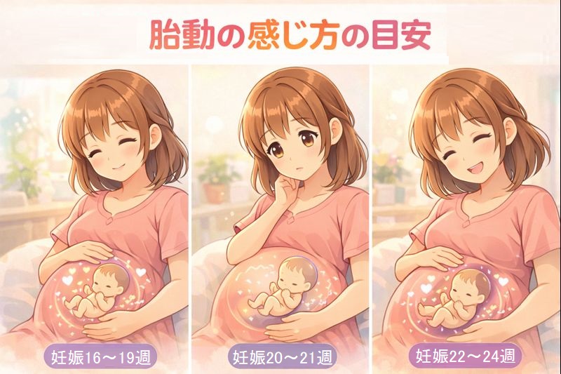 【現役医師解説】胎動はいつから?初産婦が悩む妊娠初期〜中期の目安|少ないと感じた時の判断基準