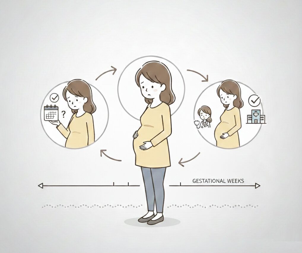 【産婦人科医が解説】妊娠初期〜中期の腹痛・出血・つわり|9割が迷う「受診の目安」【2026年最新版】