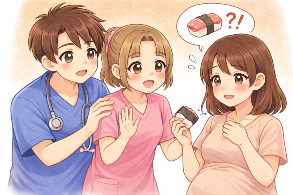 【現役産科医解説】妊娠初期に食べちゃった…大丈夫? NG食品をうっかり食べてしまった後の対処法と体験談