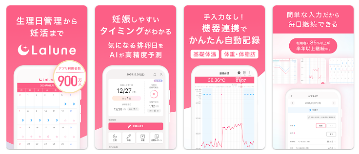 【2026年最新】無料で使える排卵日予測アプリおすすめランキング｜当たる？妊活に人気の高精度アプリを医師が比較