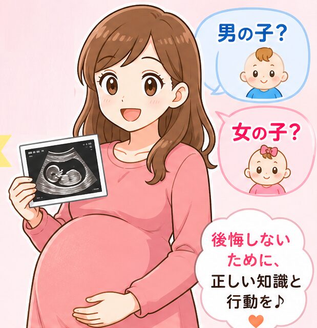 エコーで赤ちゃんの性別が早く分かるメリット5選!妊婦さんとパパの本音・口コミ体験談