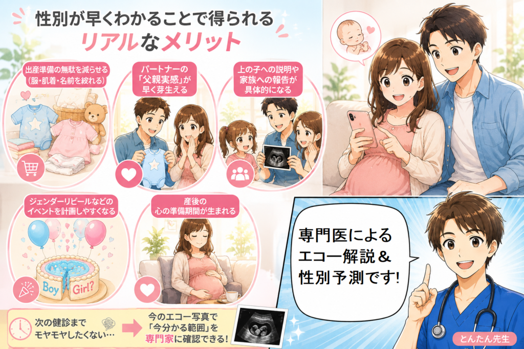 『次の健診までモヤモヤしたくない』産婦人科医がエコー・性別判断の専門サービスを続ける本当の理由